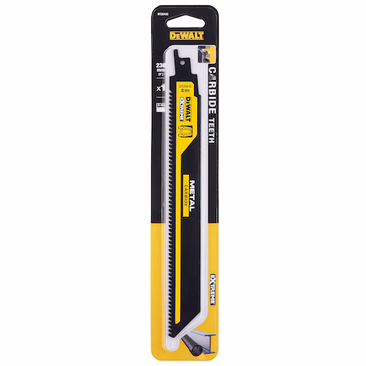 DEWALT Recip Blade (230mm, 8 TPI, 1 Piece, Metal, Extreme Carbide) - Image 4