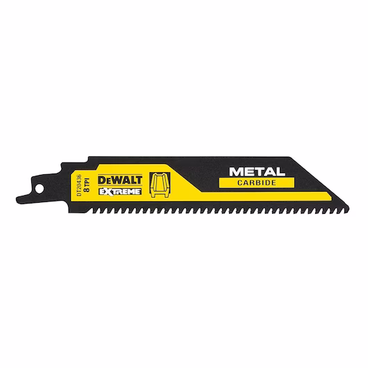 DEWALT Recip Blade (152mm, 8 TPI, 1 Piece, Metal, Extreme Carbide)