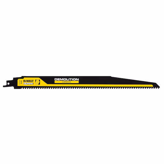 DEWALT Recip Blade (305mm, 6 TPI, 1 Piece, Wood/Nails, Extreme Carbide)