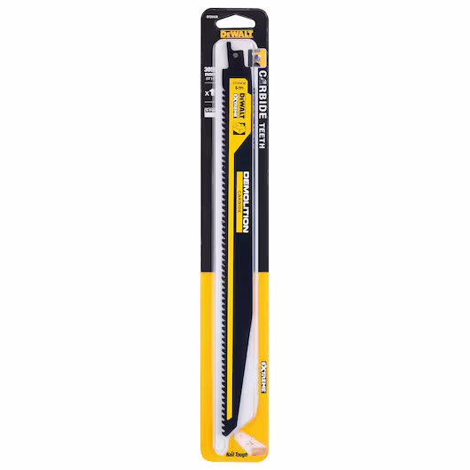 DEWALT Recip Blade (305mm, 6 TPI, 1 Piece, Wood/Nails, Extreme Carbide) - Image 3