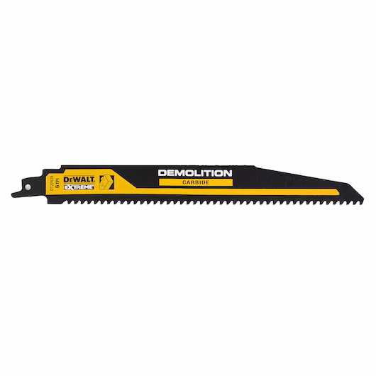 DEWALT Recip Blade (230mm, 6 TPI, 1 Piece, Wood/Nails, Extreme Carbide)