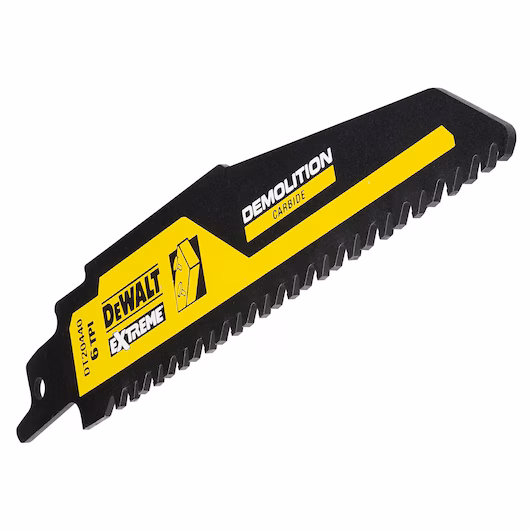 Alternative view of DEWALT Recip Blade (152mm, 6 TPI, 1 Piece, Wood/Nails, Extreme Carbide)