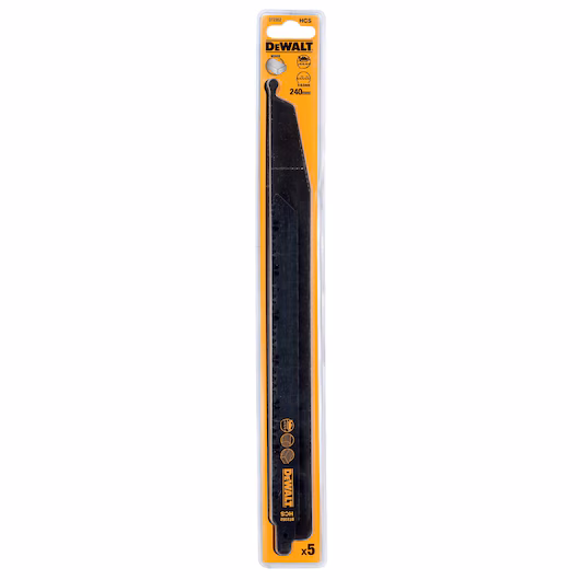 DEWALT Recip Blade (230mm, 4/5 TPI, 5 Piece, Wood) - Image 4