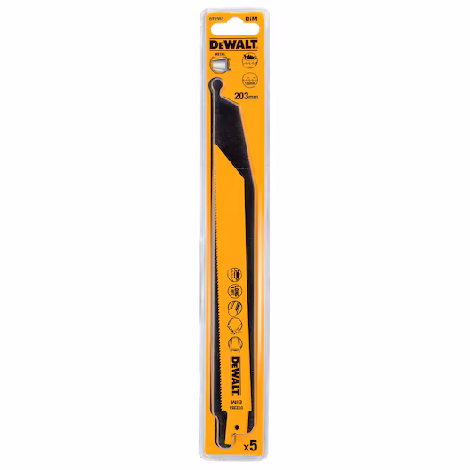 DEWALT Recip Blade (203mm, 14 TPI, 5 Piece, Metal) - Image 4