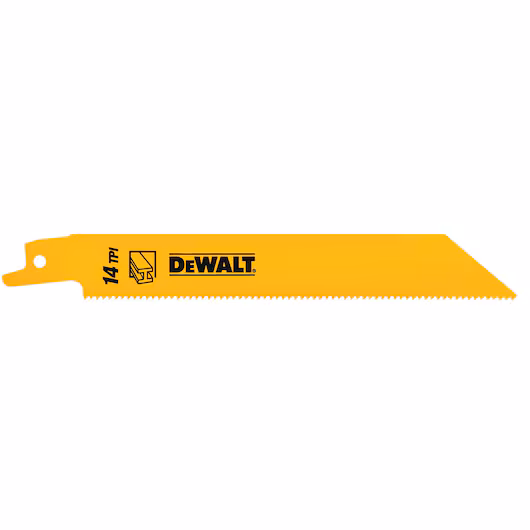 DEWALT Recip Blade (152mm, 14 TPI, 5 Piece, Metal) - Image 2