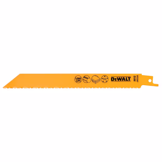 DEWALT Recip Blade (203mm, 10/14 TPI, 5 Piece, Genral Purpose) - Image 3