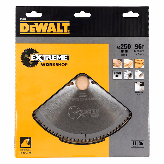 DEWALT Circular Saw Blade (96T TC, 250x3x30mm, Extreme) - Image 5
