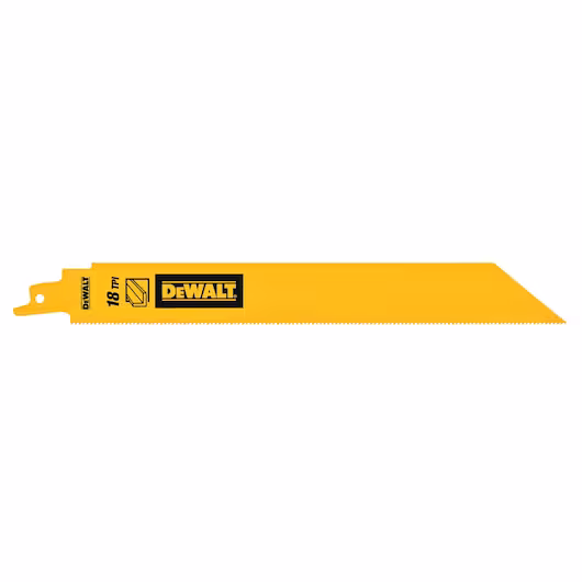 DEWALT Recip Blade (228mm, 18 TPI, 5 Piece, Metal, 25mm)