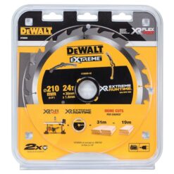Alternative view of DEWALT Circular Saw Blade (24T, 210x1.8x30mm, Extreme)