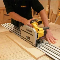 DEWALT 110V Plunge-Cut Saw (165mm, 55mm) - Image 2