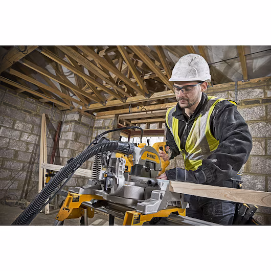DEWALT 110V Mitre Saw (216mm, 270x62mm, 1600W) - Image 5