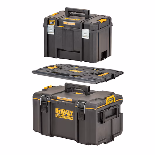 Alternative view of DEWALT Toughsystem 2.0 to Tstak Adaptor