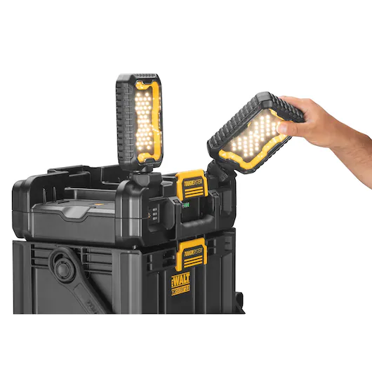 DEWALT Toughsystem 2.0 Adjustable Work Light with Storage (18V, 4000L) - Image 9