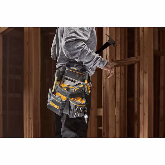 DEWALT Professional Nail Pouch (Belt, 13xPockets) - Image 2