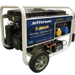 JEFFERSON Petrol Generator (7.9kVA, 6.3kW, Electric Start)