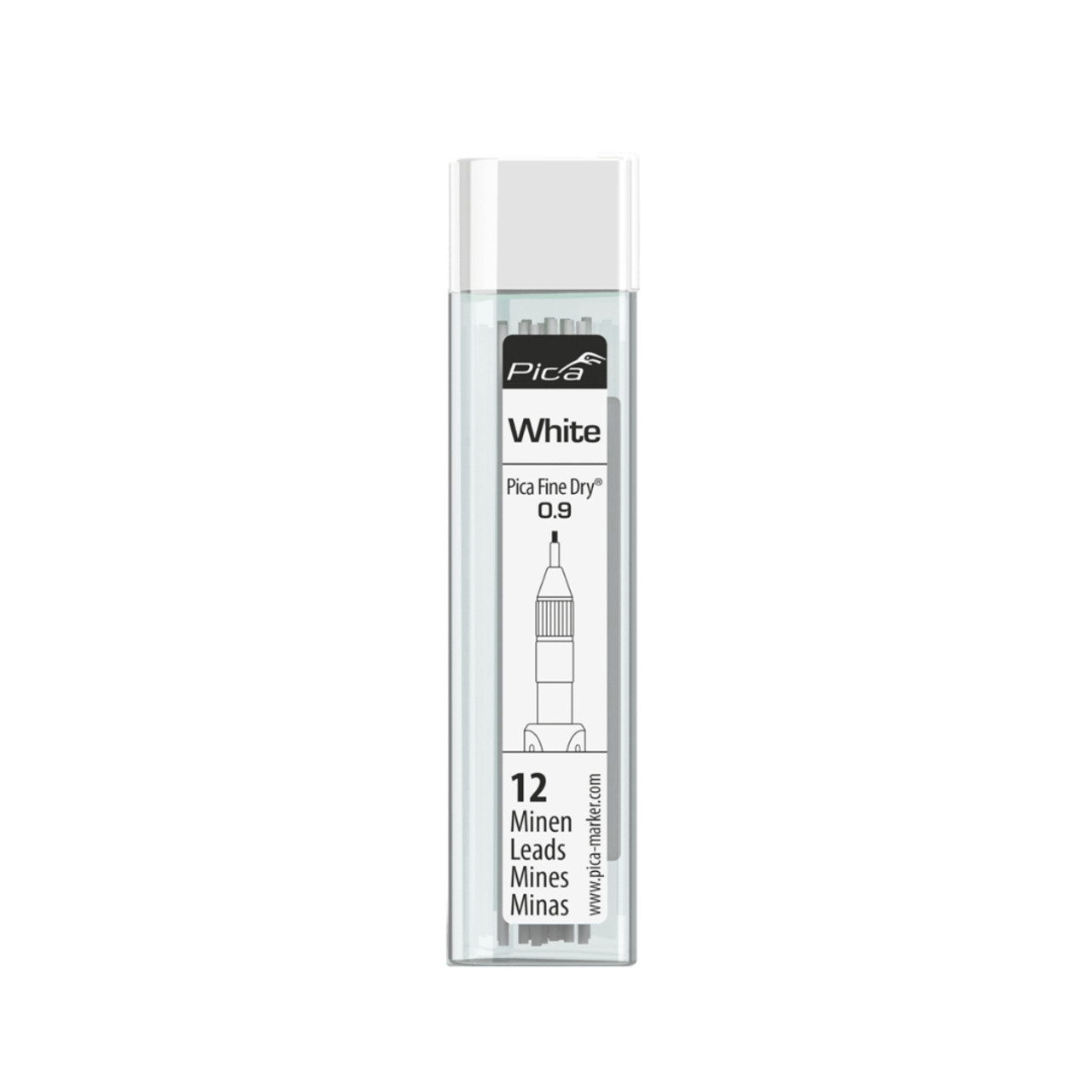 PICA Fine Dry Refills (White, x12)