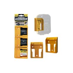 STEALTHMOUNTS Battery Mounts (DeWalt 18V/54V, Yellow, 6 Piece)