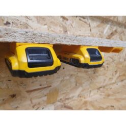 Alternative view of STEALTHMOUNTS Battery Mounts (DeWalt 18V/54V, Yellow, 6 Piece)