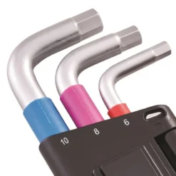 FAITHFULL Colour Coded Hex Key Set (9 Piece) - Image 2