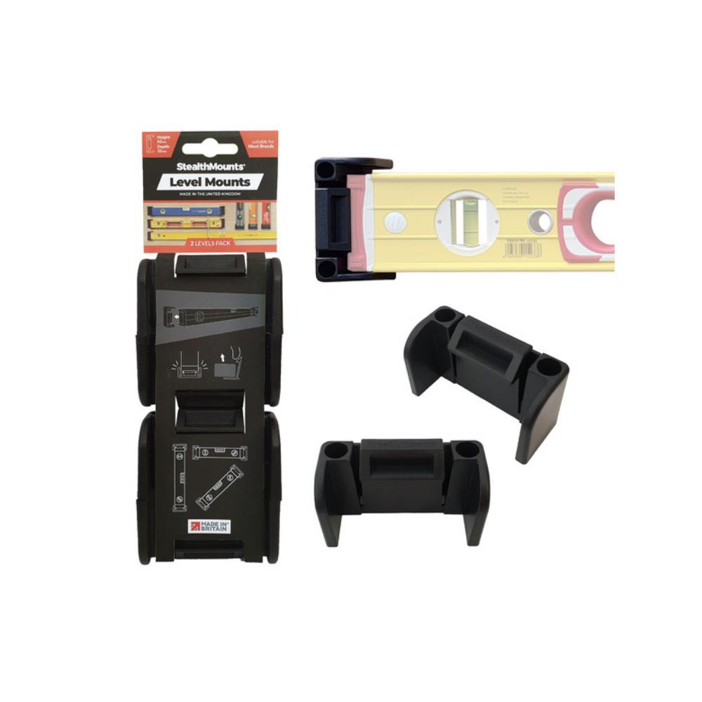 STEALTHMOUNTS Level Mounts (Black, 2 Piece)