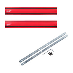 MILWAUKEE Guide Rail Kit (2x1.4m, Bag, Joining Bars)