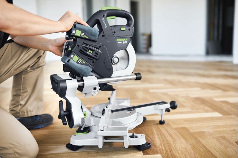FESTOOL Cordless Sliding Compound Mitre Saw (KAPEX KSC 60 EB-Basic) - Image 5