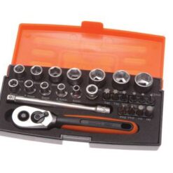 BAHCO Socket Set (1/4" Drive, 25 Piece)