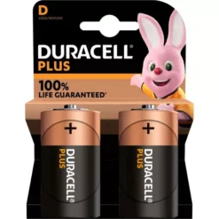 DURACELL Battery (D, 2 Piece)