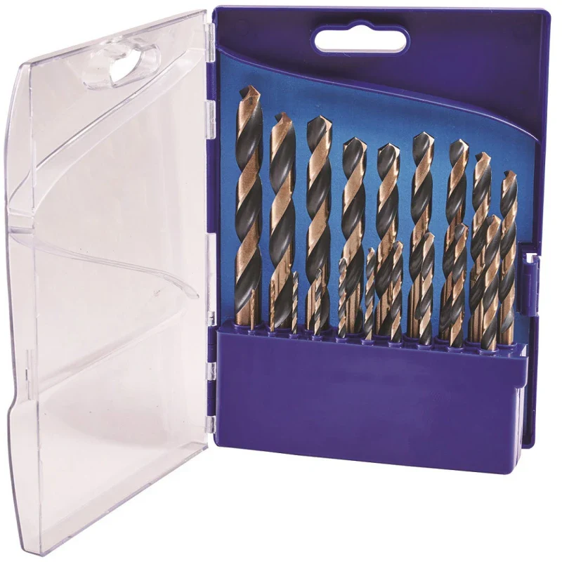 FAITHFULL Drill Bit Set (19 Piece, HSS)