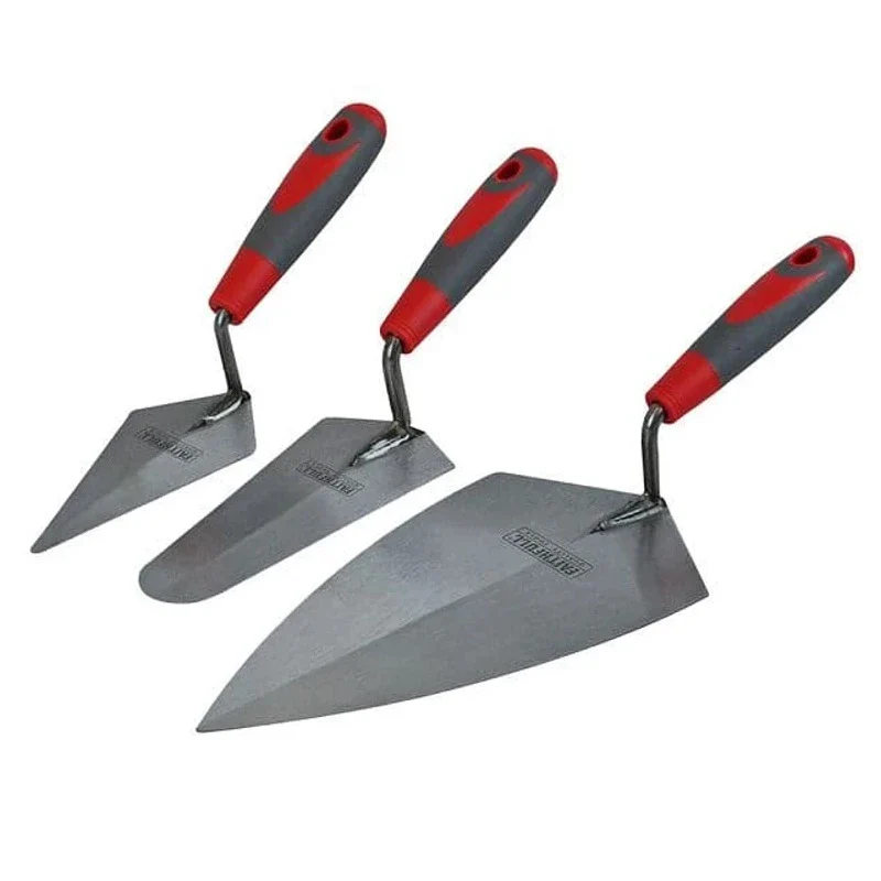 FAITHFULL Trowel Set (3 Piece, Soft Grip)