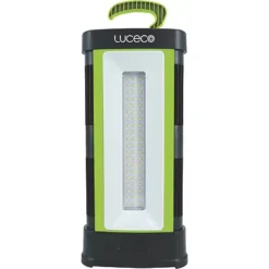 Alternative view of LUCECO Open Area 360° 3 Panel Worklight (4000L, 50W, IP54, Rechargeable)