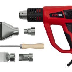 OLYMPIA Heat Gun (2000W, +5 Accessories)
