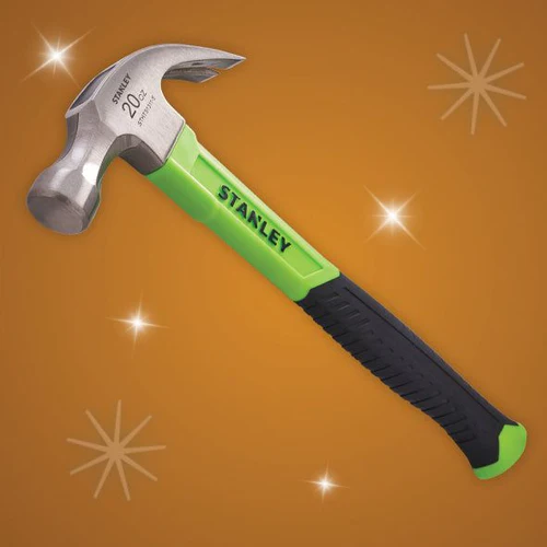 STANLEY Hi-Vis Claw Hammer (567g/20oz)