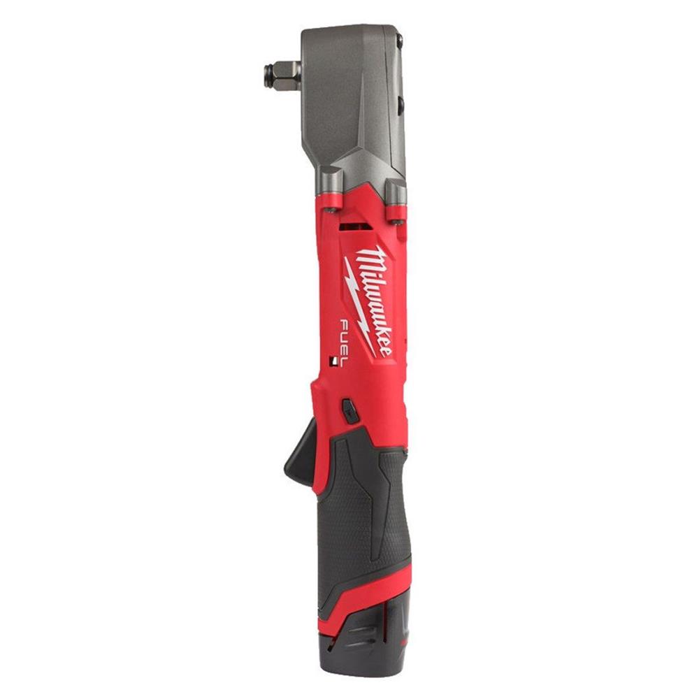 MILWAUKEE 12V Right Angle Impact Wrench Kit (1x2Ah/6Ah, 1/2", 300Nm, Hog Ring, Fuel, M12FRAIWF12-622X) - Image 2