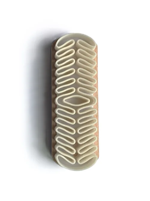 STEEL BLUE Nubuck Leather Brush