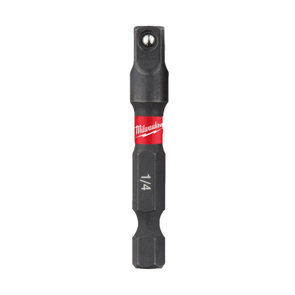 MILWAUKEE Shockwave Adaptor (1/4" Hex - 1/4" Drive) - Image 2