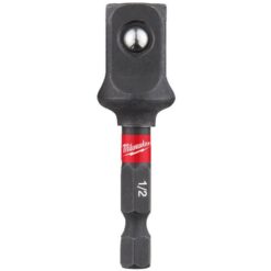 MILWAUKEE Shockwave Adaptor (1/4" Hex - 1/2" Drive)