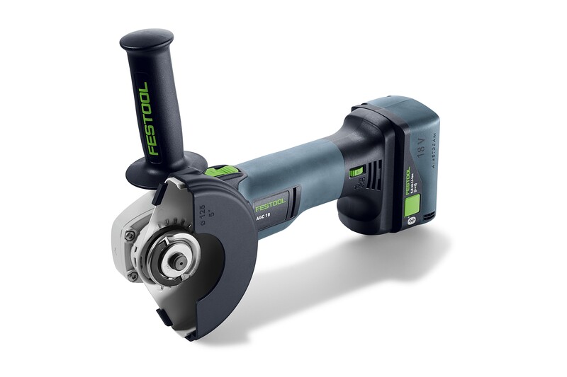 FESTOOL Cordless Angle Grinder (AGC 18-125 EB-Basic-5,0) - Image 2