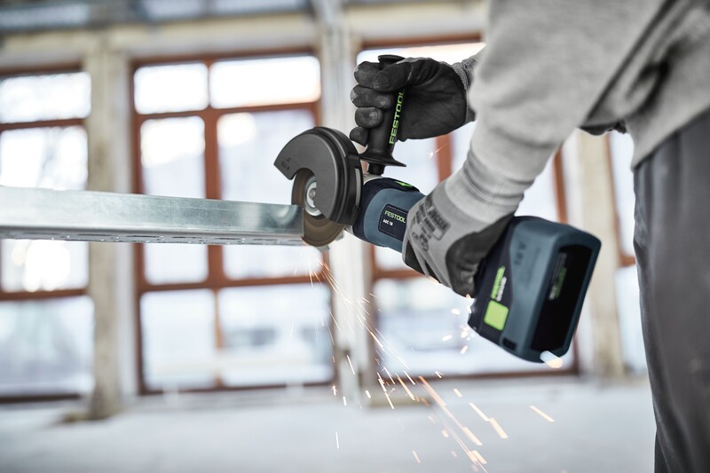 FESTOOL Cordless Angle Grinder (AGC 18-125 EB-Basic-5,0) - Image 5