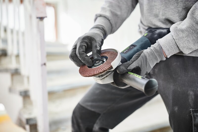 FESTOOL Cordless Angle Grinder (AGC 18-125 EB-Basic-5,0) - Image 7