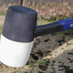 FAITHFULL Black & White Fibreglass Mallet (908g/32oz/2lb) - Image 3