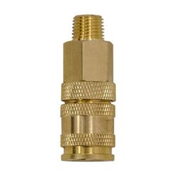 JEFFERSON Air Fitting (1/4" BSPT Male Thread - 1/4" BSP Brass Quick Release)