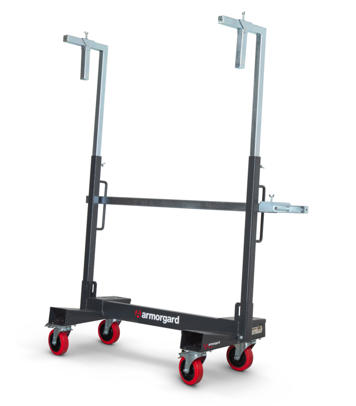 ARMORGARD LoadAll Board Trolley & Handle/Clamp Kit (750kg, 2455x600x2030mm) - Image 3