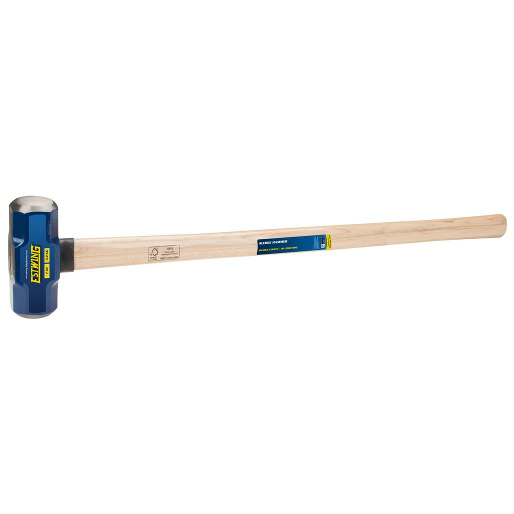 ESTWING Sledge Hammer (3.2kg/7lb, Hickory Shaft, ESH-736W)