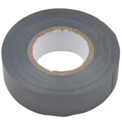 FAITHFULL PVC Electrical Tape (Grey, 19mm, 20m)