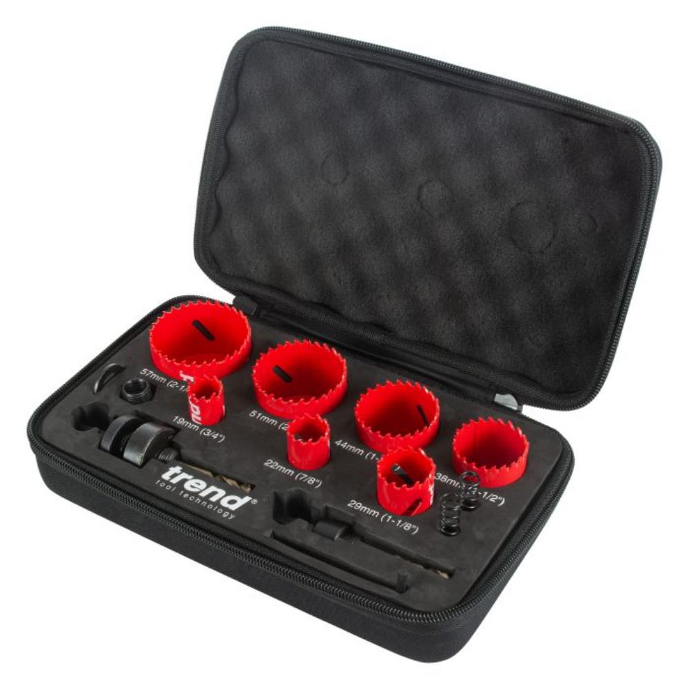 TREND Plumbing Holesaw Set (7 Piece, 8% Cobalt) - Image 2