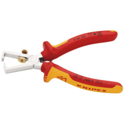 KNIPEX Insulation Stripper with Opening Spring (160mm, VDE Grip)