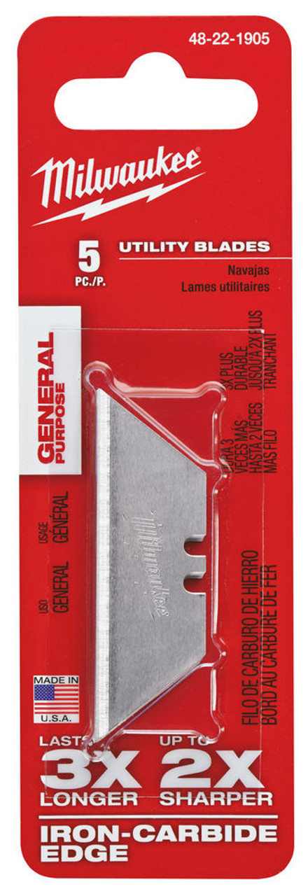 MILWAUKEE Utility Blades (5 Piece)