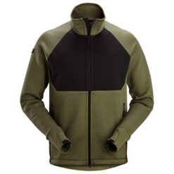 SNICKERS FW Midlayer Jacket (Khaki Green/Black)