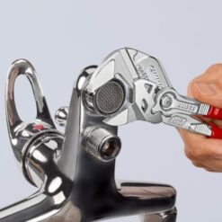 KNIPEX Pliers Wrench (40mm, 180mm, PVC Grip) - Image 4